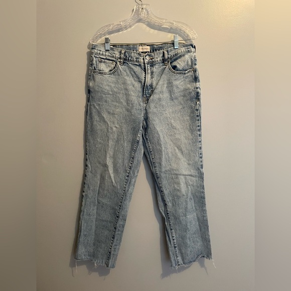 PacSun Women’s Distressed Light Wash 90s Stretch Straight Leg Denim NWOT Size 30 - Picture 11 of 16